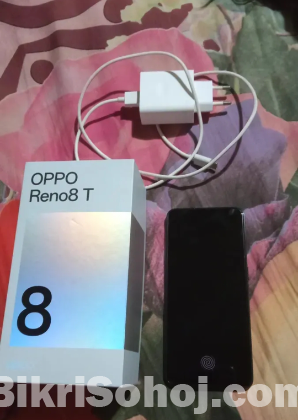 Oppo reno 8t (used)